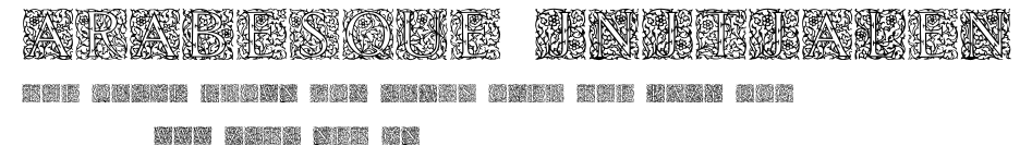 Arabesque Initialen.ttf