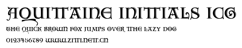 Aquitaine Initials ICG.ttf