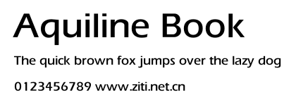 Aquiline Book.ttf字體轉換器圖片