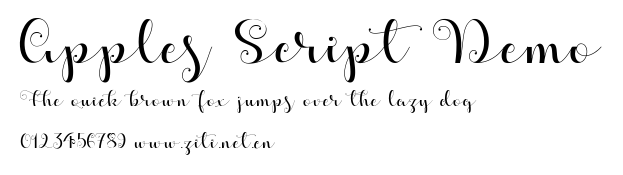 Apples Script Demo.ttf