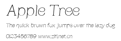 Apple Tree.ttf