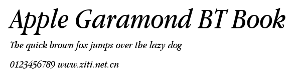 Apple Garamond BT Book.ttf