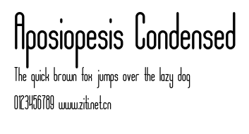 Aposiopesis Condensed.otf