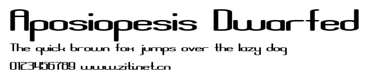 Aposiopesis Dwarfed.ttf