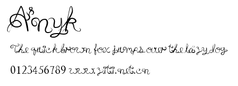 Anyk.ttf