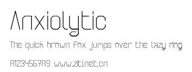 Anxiolytic.ttf