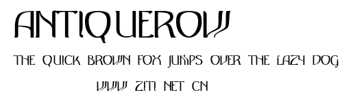 AntiqueRow.ttf