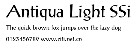 Antiqua Light SSi.ttf