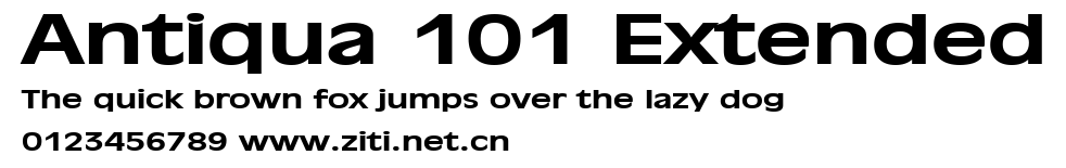 Antiqua 101 Extended.ttf