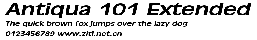 Antiqua 101 Extended.ttf