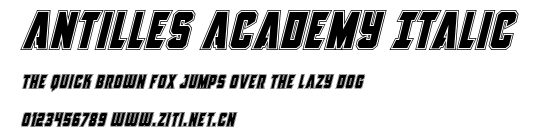 Antilles Academy Italic.ttf