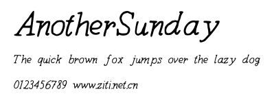 AnotherSunday.ttf