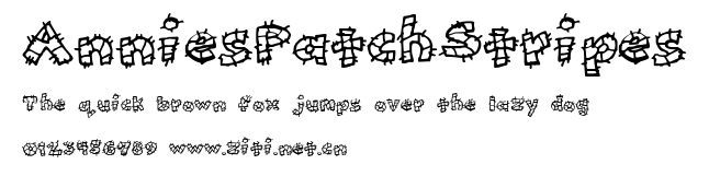 AnniesPatchStripes.ttf