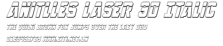 Anitlles Laser 3D Italic.ttf