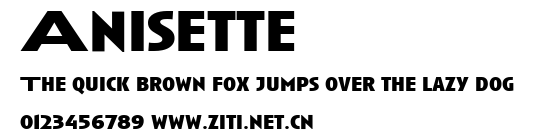 Anisette.ttf
