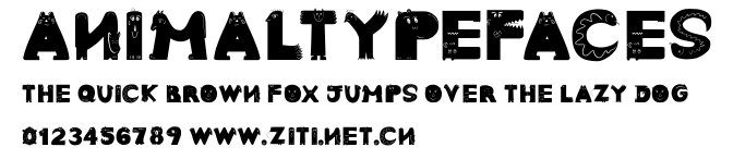 AnimalTypeFaces.ttf