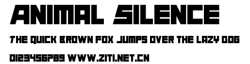 Animal Silence.otf
