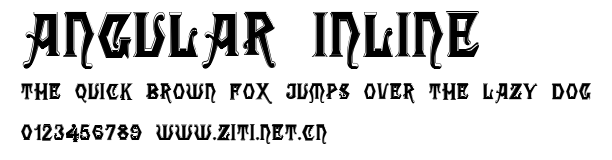 Angular Inline.ttf