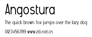 Angostura.ttf