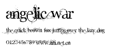 Angelic War.otf