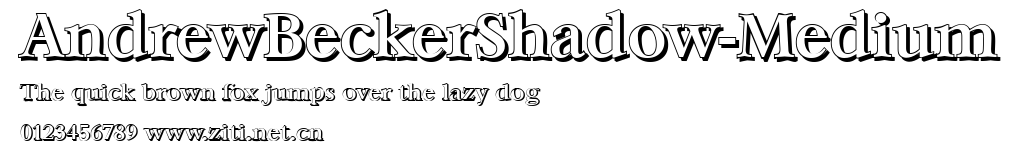 AndrewBeckerShadow-Medium.ttf
