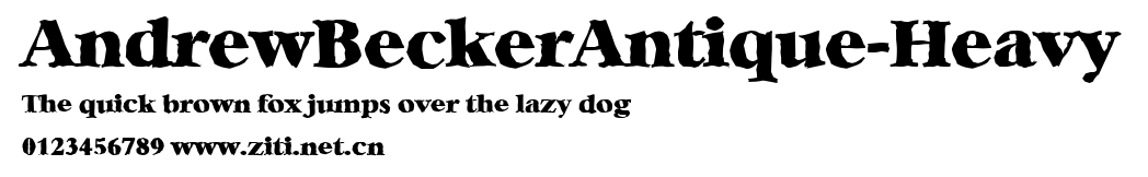 AndrewBeckerAntique-Heavy.ttf