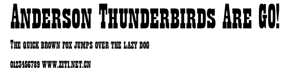 Anderson Thunderbirds Are GO!.ttf