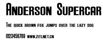 Anderson Supercar.ttf