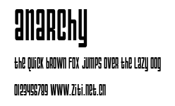 Anarchy.ttf字體轉換器圖片