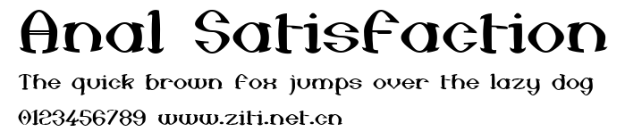 Anal Satisfaction.ttf