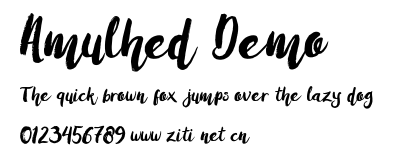 Amulhed Demo.otf