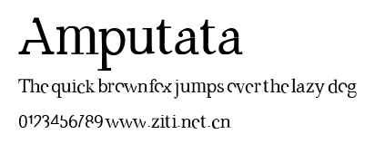 Amputata.ttf