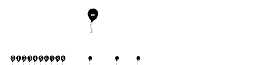 Amnon-Balloon.ttf字體轉換器圖片