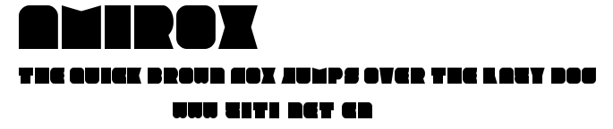 Amirox.ttf