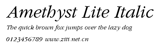 Amethyst Lite Italic.ttf