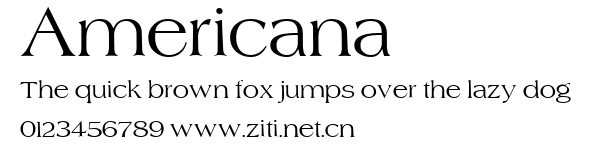 Americana.ttf