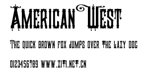 American West.ttf