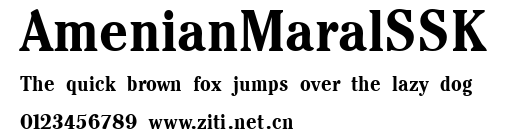 AmenianMaralSSK.ttf