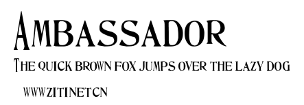 Ambassador.ttf