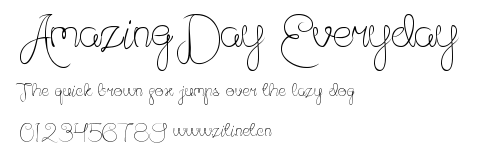 Amazing Day Everyday.ttf