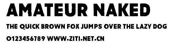 Amateur Naked.ttf