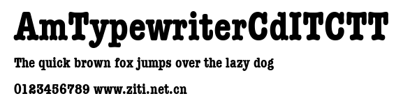AmTypewriterCdITCTT.ttf