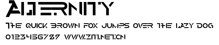 Alternity.ttf字體轉換器圖片