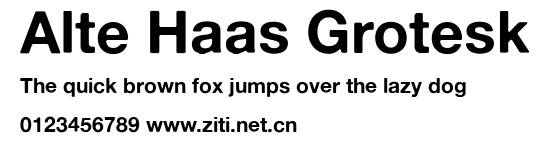 Alte Haas Grotesk.ttf字體轉換器圖片