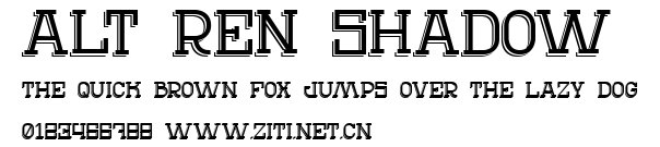 Alt Ren Shadow.ttf