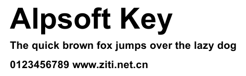 Alpsoft Key.ttf