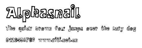 Alphasnail.ttf