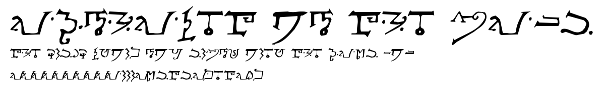 Alphabet of the Magi.ttf