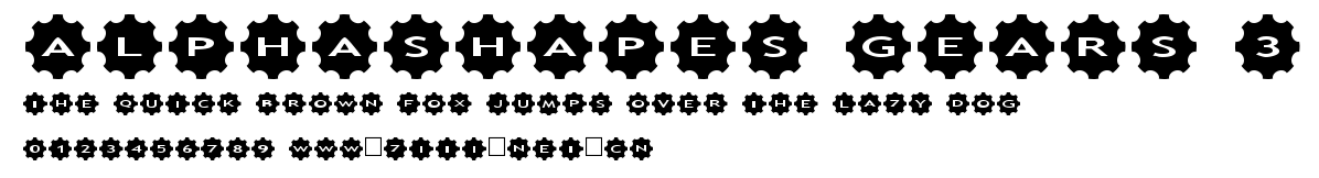 AlphaShapes gears 3.ttf