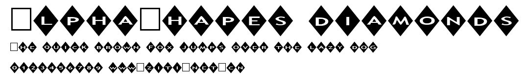AlphaShapes diamonds.ttf